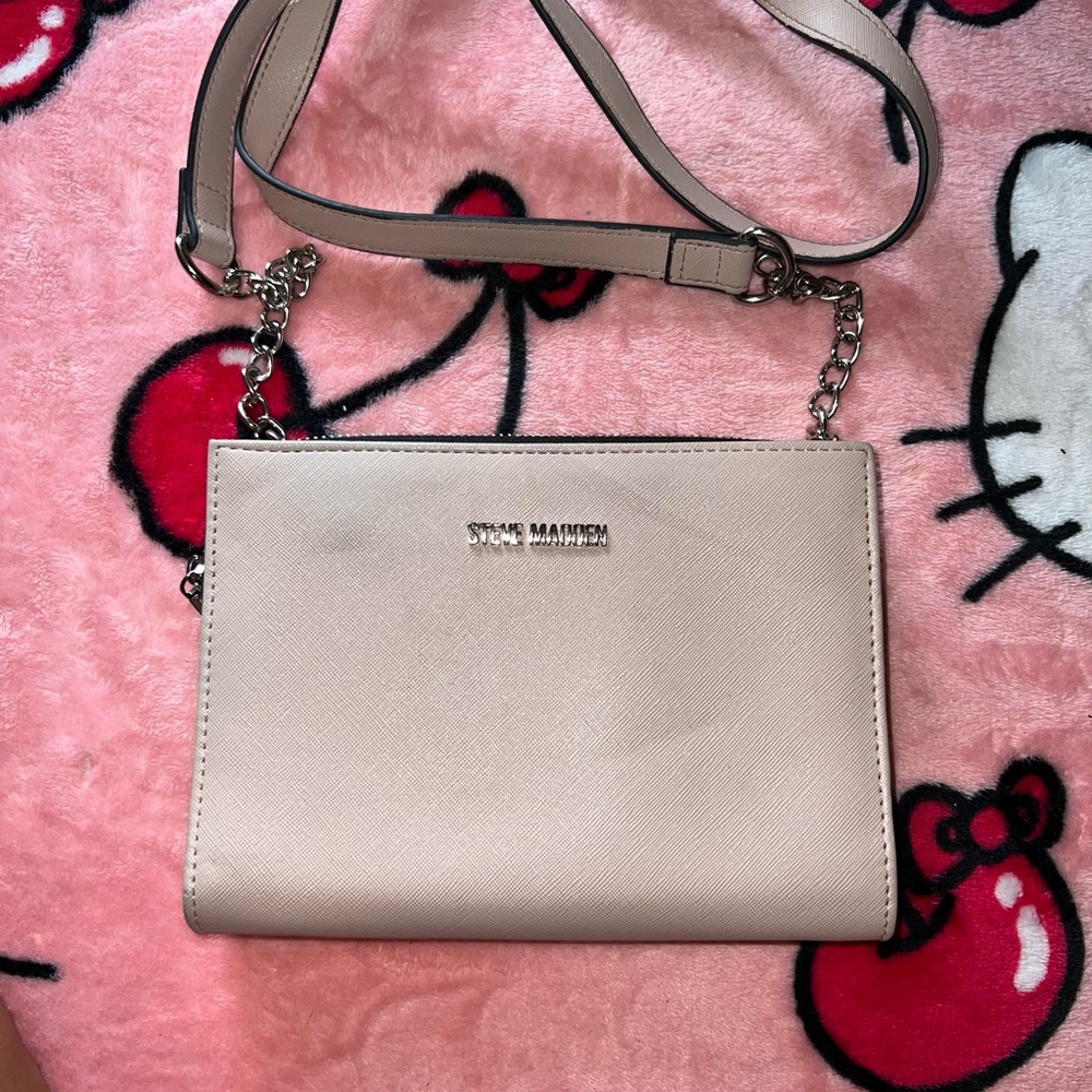 Steve Madden Light Pink Crossbody Bag